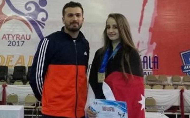 برونزية للحميدي في بطولة كازاخستان للتايكواندو
