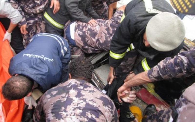 عجلون: وفاة ثلاثيني بحادث تدهور