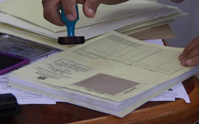 الانتهاء من تصحيح أكثر من 50% من أوراق التوجيهي