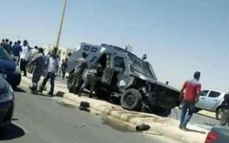 توقيف المتسبب بحادث الدرك في معان