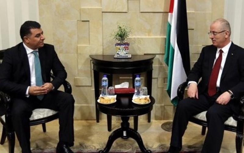 بحث إنشاء شركة تسويق زراعي مع فلسطين