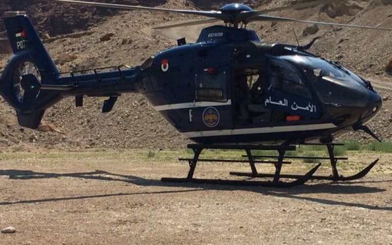 طائرة عمودية للبحث عن سبعيني في الطفيلة