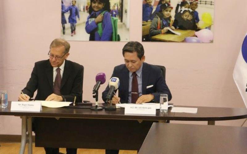 400 ألف دولار من كوريا لدعم الفلسطينيين القادمين من سوريا للأردن