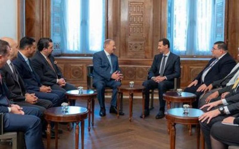 نواب يلتقون الأسد ويؤكدون أهمية تفعيل العلاقات بين البلدين