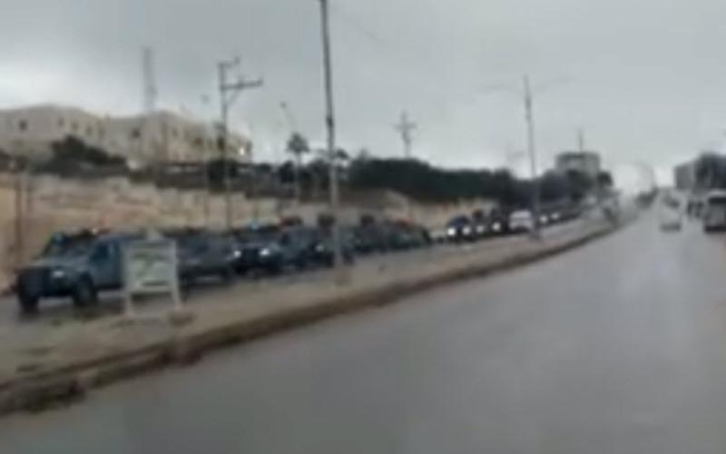 وصول تعزيزات أمنية كبيرة إلى عجلون