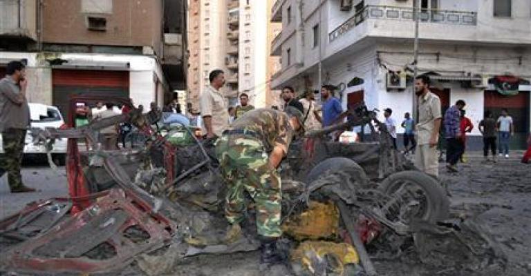 مقتل شخصين في انفجار سيارات ملغومة في العاصمة الليبية
