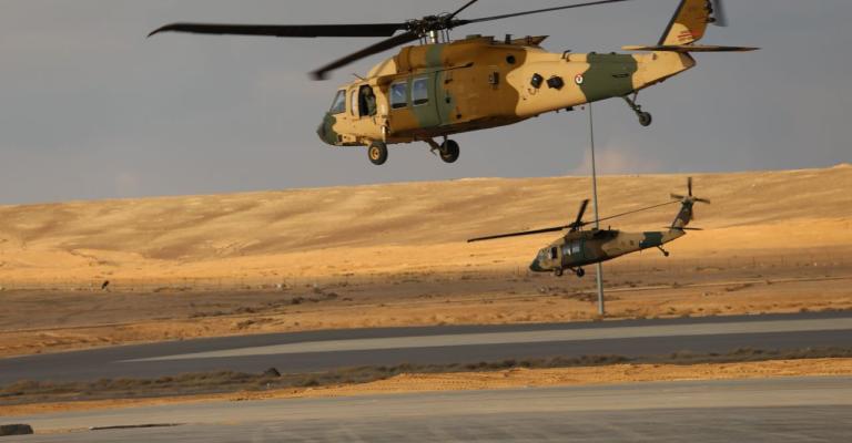 الولايات المتحدة تسلم 12 مروحيات بلاكهوك جديدة لتعزيز الاستقرار في الأردن