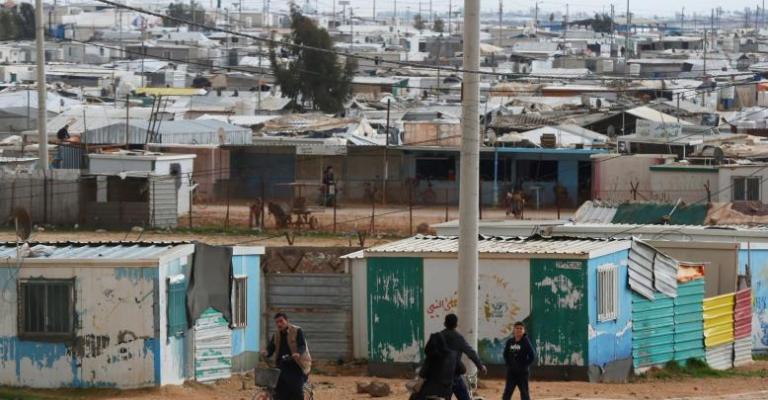 مخيم الزعتري للاجئين السوريين- رويترز