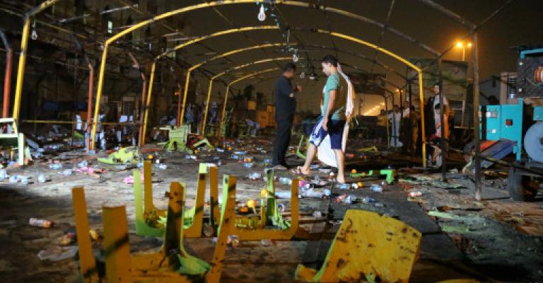 عشرات القتلى في هجوم على مجلس عزاء في مدينة الصدر بالعراق عشرات القتلى في هجوم على مجلس عزاء في مدينة الصدر بالعراق