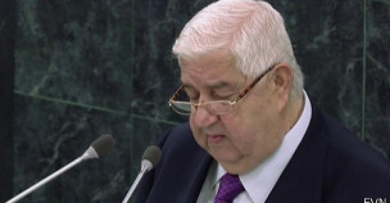 المعلم: إرهابيون من 83 دولة يقاتلون في سوريا المعلم: إرهابيون من 83 دولة يقاتلون في سوريا