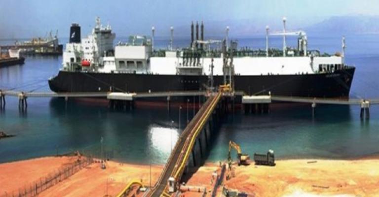 وصول شحنة ثانية من الغاز المسال للعقبة