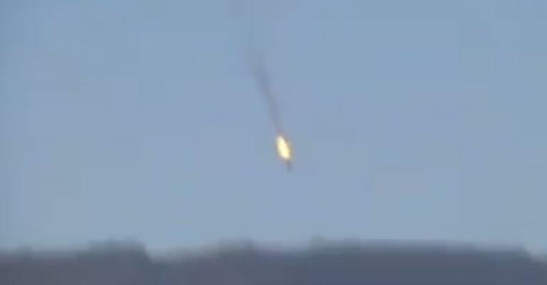 إسقاط طائرة روسية فوق سوريّة