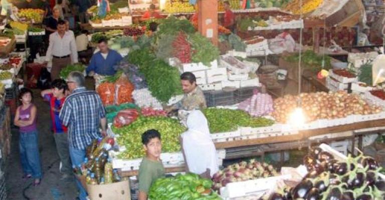 نحو 2300 طن خضار وفواكه ترد "مركزي عمّان"