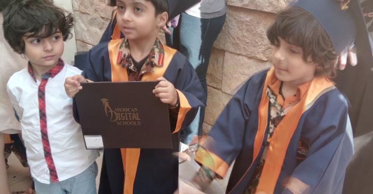 الأمريكية الرقمية ..تخرج الفوج الرابع من طلبة الروضة الأمريكية الرقمية ..تخرج الفوج الرابع من طلبة الروضة