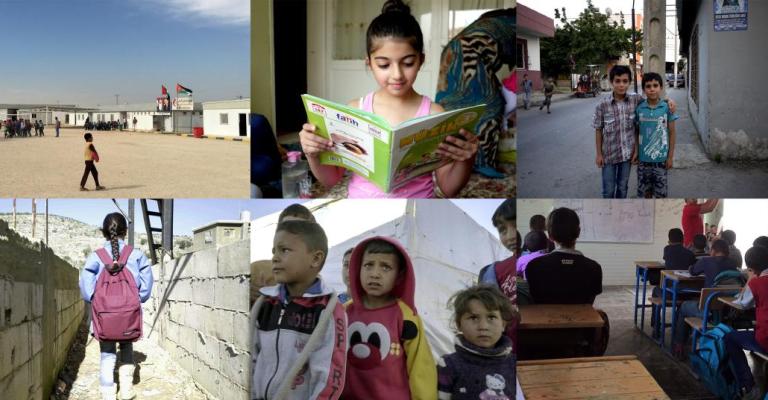 هيومن رايتس: المساعدات المدرسية للاجئين السوريين يلفها الغموض