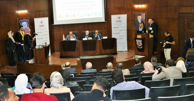 الأردن: تنظيم المسابقة الوطنية الثالثة للمحاكمة الصورية في القانون الدولي الإنساني