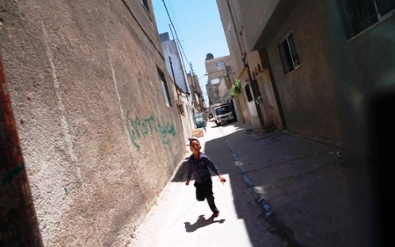 اعتصام للحراك الشبابي في مخيم البقعة احتجاجا على تعيين لجنة الخدمات