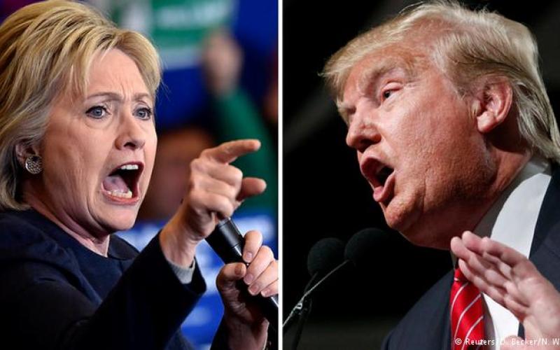 إستطلاع : تقدم كلينتون على ترامب