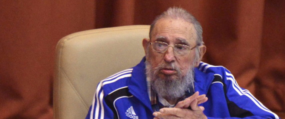 Cuba's former president Fidel Castro attends the closing ceremony of the seventh Cuban Communist Party (PCC) congress in Havana, Cuba, in this handout received April 19, 2016. Omara Garcia/Courtesy of AIN/Handout via REUTERSATTENTION EDITORS - THIS IMAGE WAS PROVIDED BY A THIRD PARTY. EDITORIAL USE ONLY.      TPX IMAGES OF THE DAY