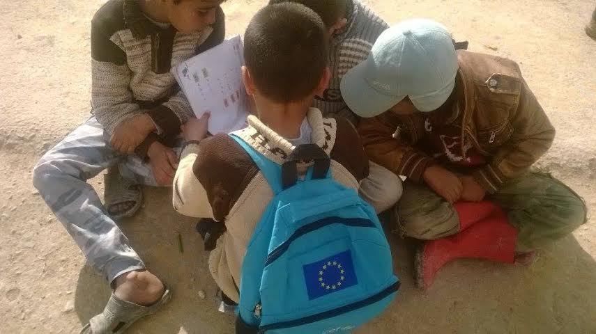 أطفال اللاجئين السوريين سفراء لتشجيع التعليم في مخيم الزعتري