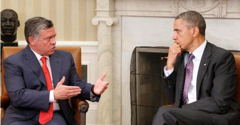 لقاء الملك - أوباما: العمل لحل سياسي جامع للأزمة السورية