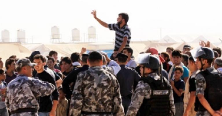 أعمال شغب في الزعتري