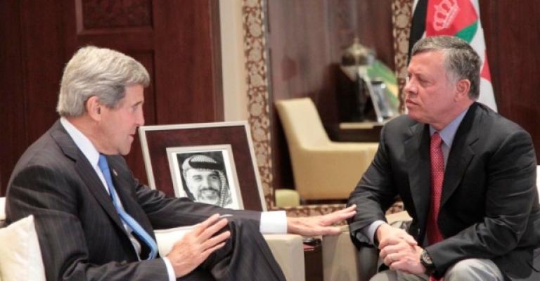 الملك لكيري: موقف الأردن ثابت تجاه الأزمة السورية