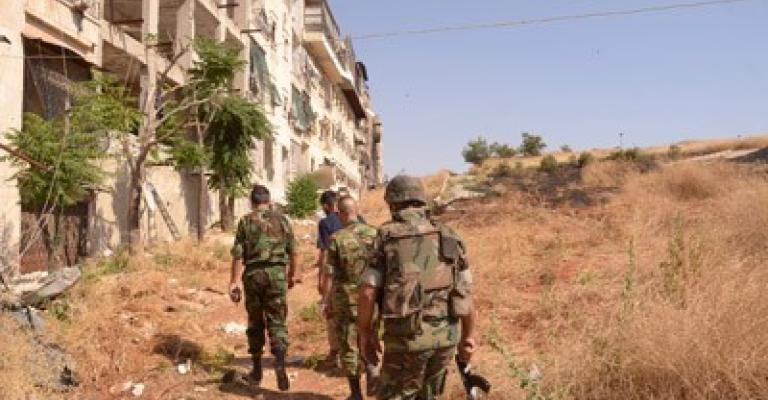 سانا: نقل متزعم مجموعة مسلحة للأردن إثر إصابته