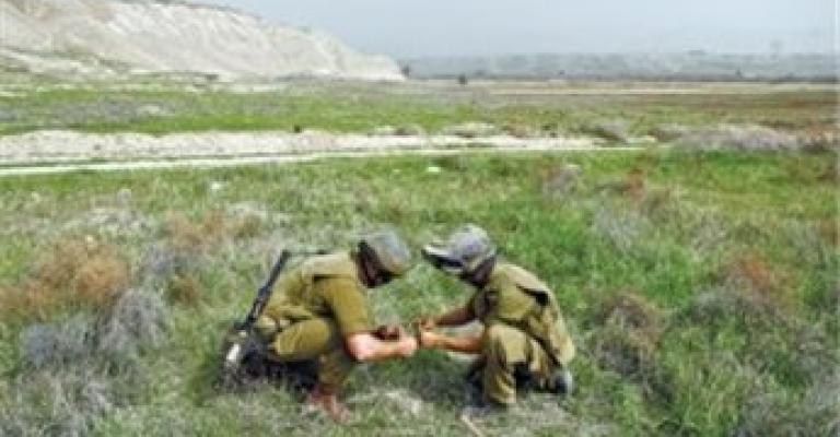 تمرين عسكري إسرائيلي في تل خالد