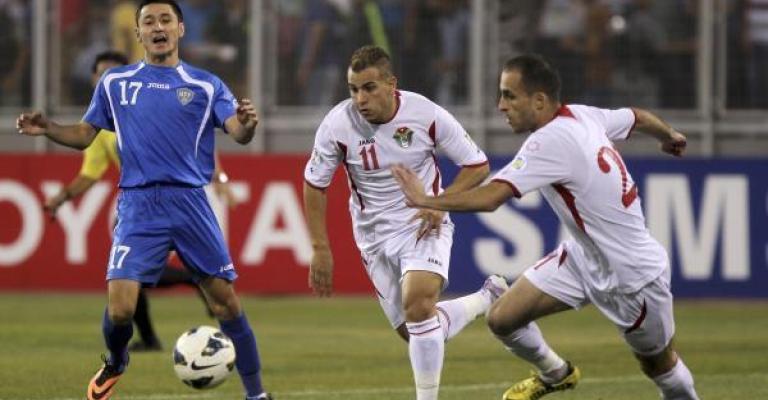 النشامى يتغلبون على الأوزبكيين بضربات الترجيح