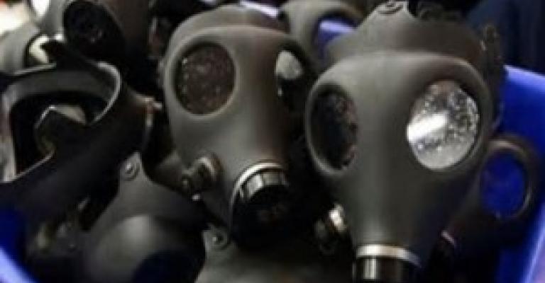 مصدر أمني: الأردن لم يوزع أقنعة للغاز