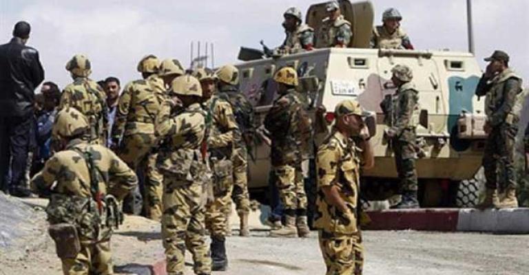 الجيش المصري: قتل 3 "إرهابيين" والقبض على 6 في شمال سيناء