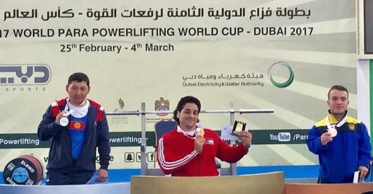 ذهبية ثانية للأردن في بطولة فزاع الدولية لرفعات القوة