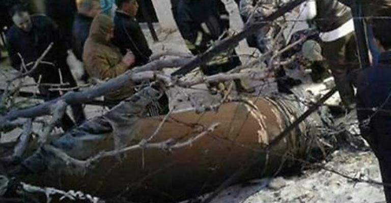 شظايا صواريخ سورية اعترضتها إسرائيل تسقط في اربد و"الصافي" شظايا صواريخ سورية اعترضتها إسرائيل تسقط في اربد و"الصافي"