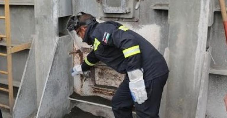 إتلاف كميات كبيرة من المخدرات المضبوطة