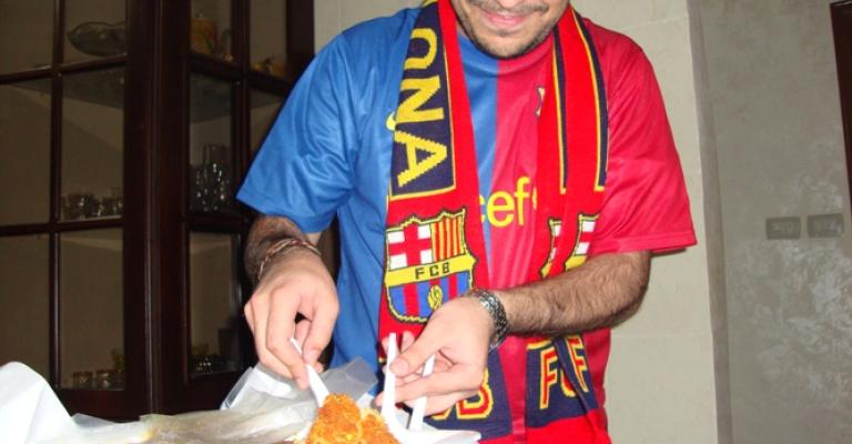 فرحة عارمة بين مشجعي برشلونة في الأردن (فيديو)