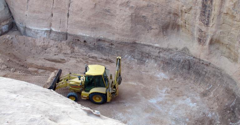 اكتشافات أثرية نبطية في وادي رم