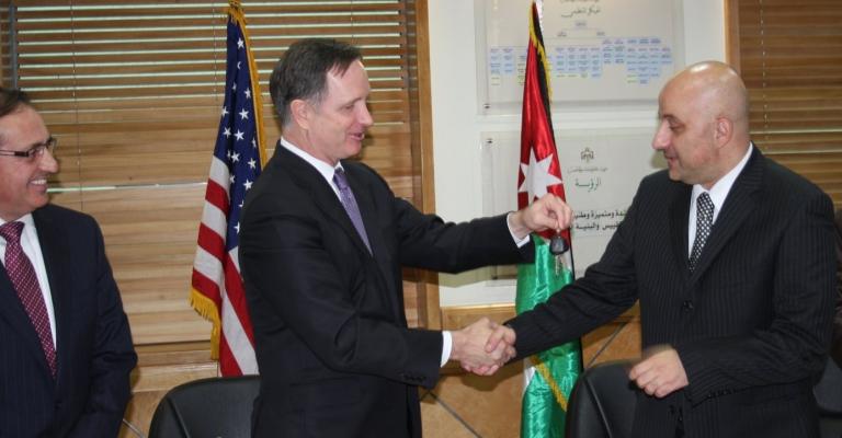 U.S. Embassy Donates Ten Vehicles to the Jordan Standards and Metrology Organization