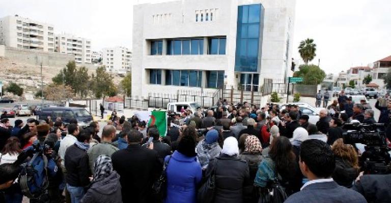 Tunisian embassy in Amman turns into shrine
