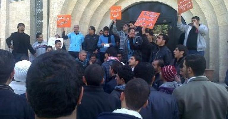 ‘Free Students’ condemn raid on student house