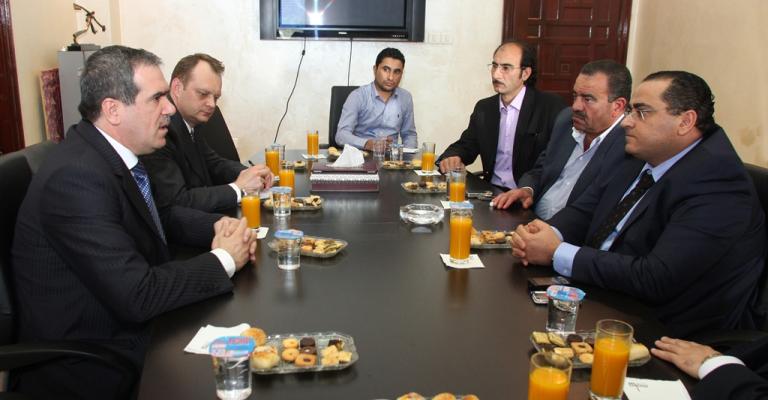 نائب أمين عمان يبحث مع وفد شيشاني تعزيز العلاقات
