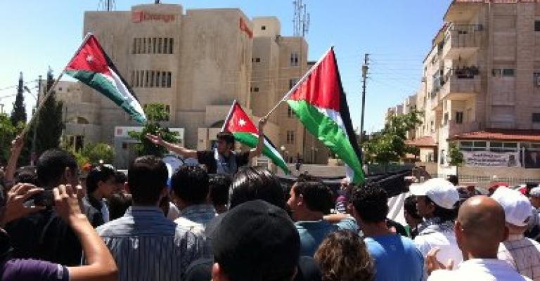 اعتصام أمام الكالوتي للتأكيد على حق العودة والمطالبة بإغلاق السفارة الإسرائيلية