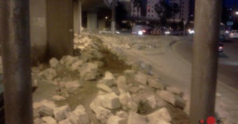 صيانة دوار الداخلية تثير الاستغراب مع قرب اعتصام 24 آذار