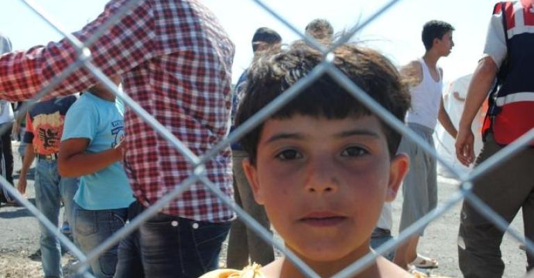 مخيم للاجئين السوريين قرب «رباع السرحان» بالمفرق 
