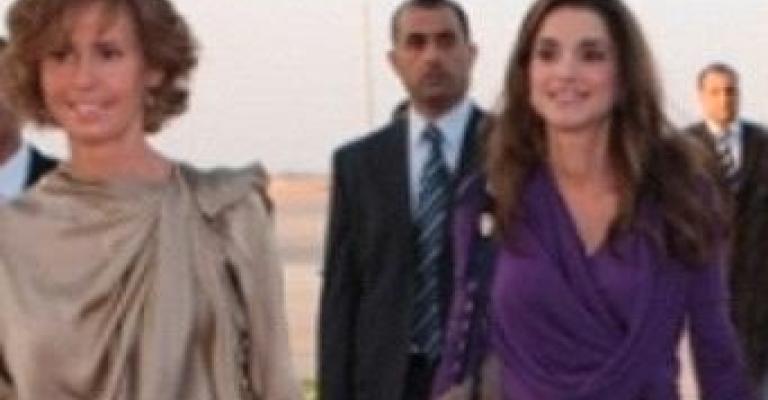 اسماء الاسد للملكة رانيا هاتفيا: قلقون عليكم