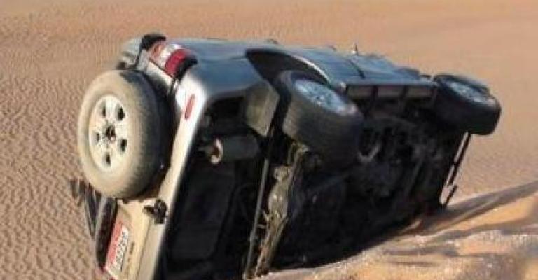 وفاة إثر حادث تدهور على الطريق الصحراوي