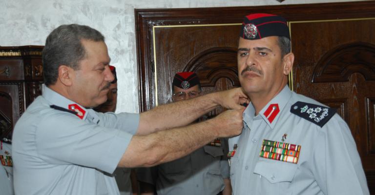 أسماء- ترفيع عدد من ضباط الأمن الدفاع المدني 