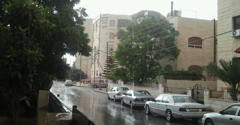 أجواء معتدلة وزخات من الأمطار في اربد