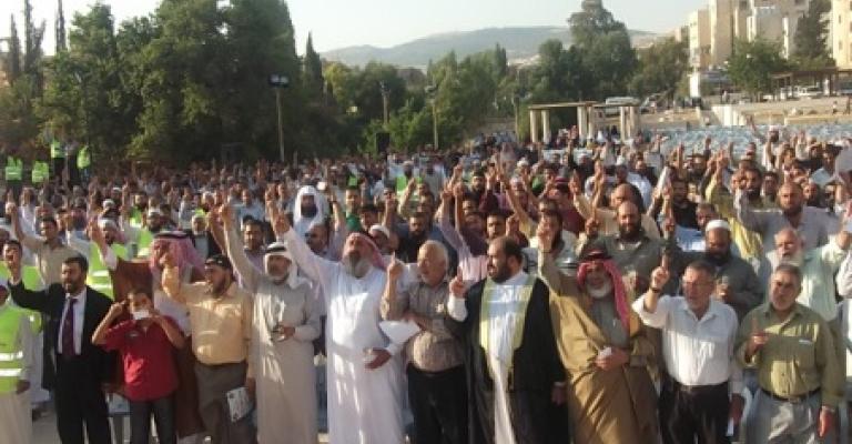 جرش: وقفة للمطالبة بإلغاء المهرجان 