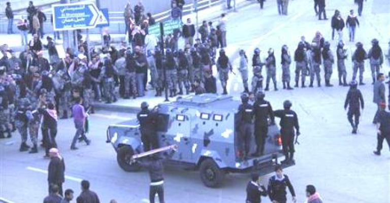 إنهاء اعتصام الداخلية واعتقال أحد المشاركين